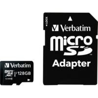 Verbatim Speicherkarte micoSDXC 44085 Class 10 128GB +Adapter