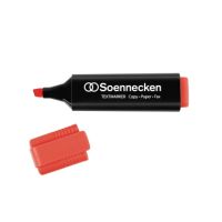 Soennecken Textmarker 3398 2-5mm Keilspitze rot