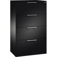 C+P Hängeregistraturschrank Asisto 146023412S10106 A4 2bahnig sgr/sgr