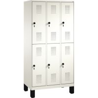 C+P Doppelstockspind 4931030S10087 Füße 6Fächer rws/rws