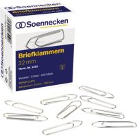 Soennecken Briefklammer 1352 32mm verzinkt 100 Stück