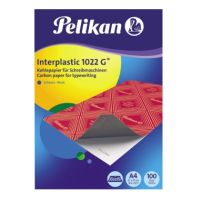 Pelikan Kohlepapier Interplastic 1022G 404400 DIN A4 schwarz 100 Blatt