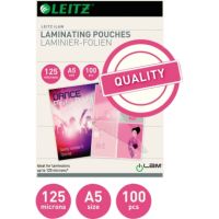 Leitz Laminierfolie 33807 DIN A5 125mic 100 Stück