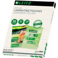 Leitz Laminierfolie 33817 DIN A5 80mic 100 Stück
