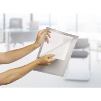 DURABLE Magnetrahmen DURAFRAME 487223 DIN A4 silber 2 Stück