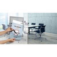 DURABLE Magnetrahmen DURAFRAME 487223 DIN A4 silber 2 Stück