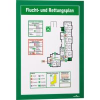 DURABLE Magnetrahmen DURAFRAME 487205 DIN A4 grün 2 Stück