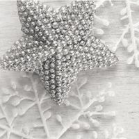 SIGEL Weihnachts-Umschlag DU248 Frozen Stars DIN lang 50 Stück