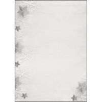 sigel Weihnachts-Motiv-Papier Frozen Stars A4 90 g/qm