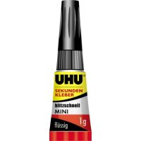 UHU Sekundenkleber blitzschnell MINIS 45415 1g 3 Stück