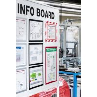 DURABLE Rahmen DURAFRAME 486907 DIN A4 dunkelblau 5 Stück