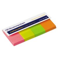 Soennecken Haftstreifen Page Marker 5788 20x50mm f. sort 200 Blatt