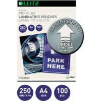 Leitz Laminierfolie A4 UDT 74840000 250mic glasklar 100 St. /Pack.