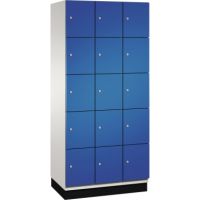 C+P Fächerschrank 4510430S10012 Sockel 15Fächer B900mm lgr/ebl