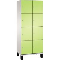 C+P Fächerschrank 4510322S10020 Füße 8Fächer B800mm lgr/vgn