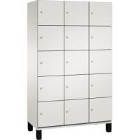C+P Fächerschrank 4510432S10016 Füße 15Fächer B1200mm lgr/lgr
