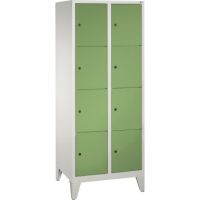 C+P Fächerschrank 8010224S10056 Füße 8Fächer B810mm lgr/rgn