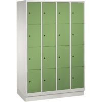 C+P Fächerschrank 8020404S10036 Sockel 16Fächer B1190mm lgr/rgn