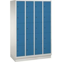 C+P Fächerschrank 8020405S10008 Sockel 20Fächer B1190mm lgr/lbl