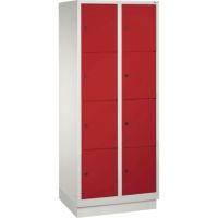 C+P Fächerschrank 8020224S10008 Sockel 8Fächer B810mm lgr/rrt