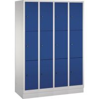 C+P Fächerschrank 8020403S10000 Sockel 12Fächer B1190mm lgr/ebl