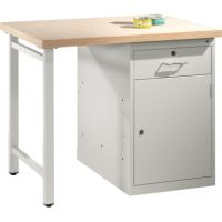 C+P Werkbank 450110S10000 1Standschr. 835x1000x700mm lgr/lgr