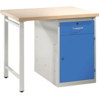 C+P Werkbank 450110S10008 1Standschr. 835x1000x700mm lgr/lbl