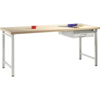 C+P Werkbank 450314S10000 1Schubl. 835x2000x700mm lgr/lgr