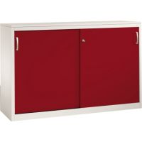 C+P Akten-Sideboard 214600S10069 2x2OH 1000x1600x400mm lgr/rrt