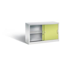 C+P Akten-Sideboard 572300S10344 Schiebetüren 2x2OH B1200mm lgr/vgn