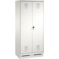 C+P Doppelspind 4902222S10007 Sockel 2Abteile B800mm lgr/lgr