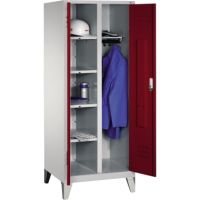 C+P Wäschespind 806022S10085 Füße 2Abteile B810mm lgr/rrt