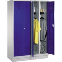 C+P Doppelspind 802240S10004 Sockel 4Abteile B1190mm lgr/ebl