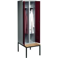 C+P Doppelspind 805220S10033 Sitzbank 2Abteile B610mm lgr/rrt
