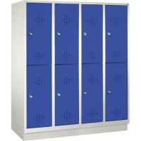 C+P Doppelspind 832042S10016 Sockel 8Fächer B1590mm lgr/ebl