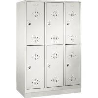 C+P Doppelspind 832032S10016 Sockel 6Fächer B1200mm lgr/lgr
