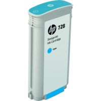 HP Tintenpatrone Nr.728 F9J67A HC 130ml cyan