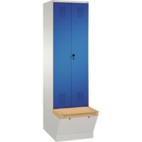 C+P Doppelspind 4905620S10052 Sitzbox 2Abteile B600mm lgr/ebl