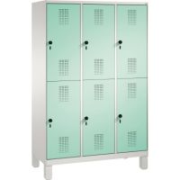 C+P Doppelstockspind 4931032S10042 Füße 6Fächer B1200mm lgr/lgn