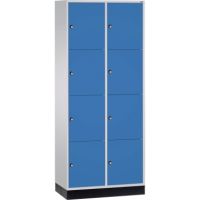 C+P Schließf.schrank 8470202S10000 8Fächer 1950x820x500mm lgr/lbl