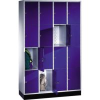 C+P Schließf.schrank 8470401S10013 16Fächer 1950x1220x500mm lgr/ebl