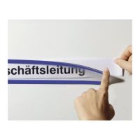 Ultradex Infotasche 510107 312x60mm blau