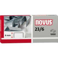 NOVUS Heftklammer 23/6 042-0039 verzinkt 1.000 Stück