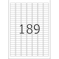 HERMA Etikett 4243 25,4x10mm A4 gelb 3.780 Stück