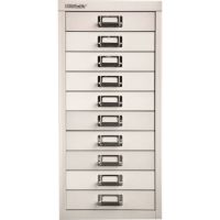 Bisley Schubladenschrank L2910355 10Schubfächer silber