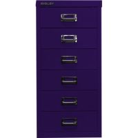 Bisley Schubladenschrank L296639 6Schubfächer oxfordblau