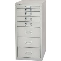 Bisley Schubladenschrank L298355 8Schubfächer silber