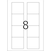 HERMA Etikett SuperPrint 4355 70x67,7mm weiß 200 Stück