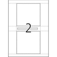 HERMA Etikett CD/DVD Einleger 4373 121,5x117,5mm weiß 50 Stück