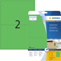 HERMA Universaletikett 4499 199,6x143,5mm grün 40 Stück